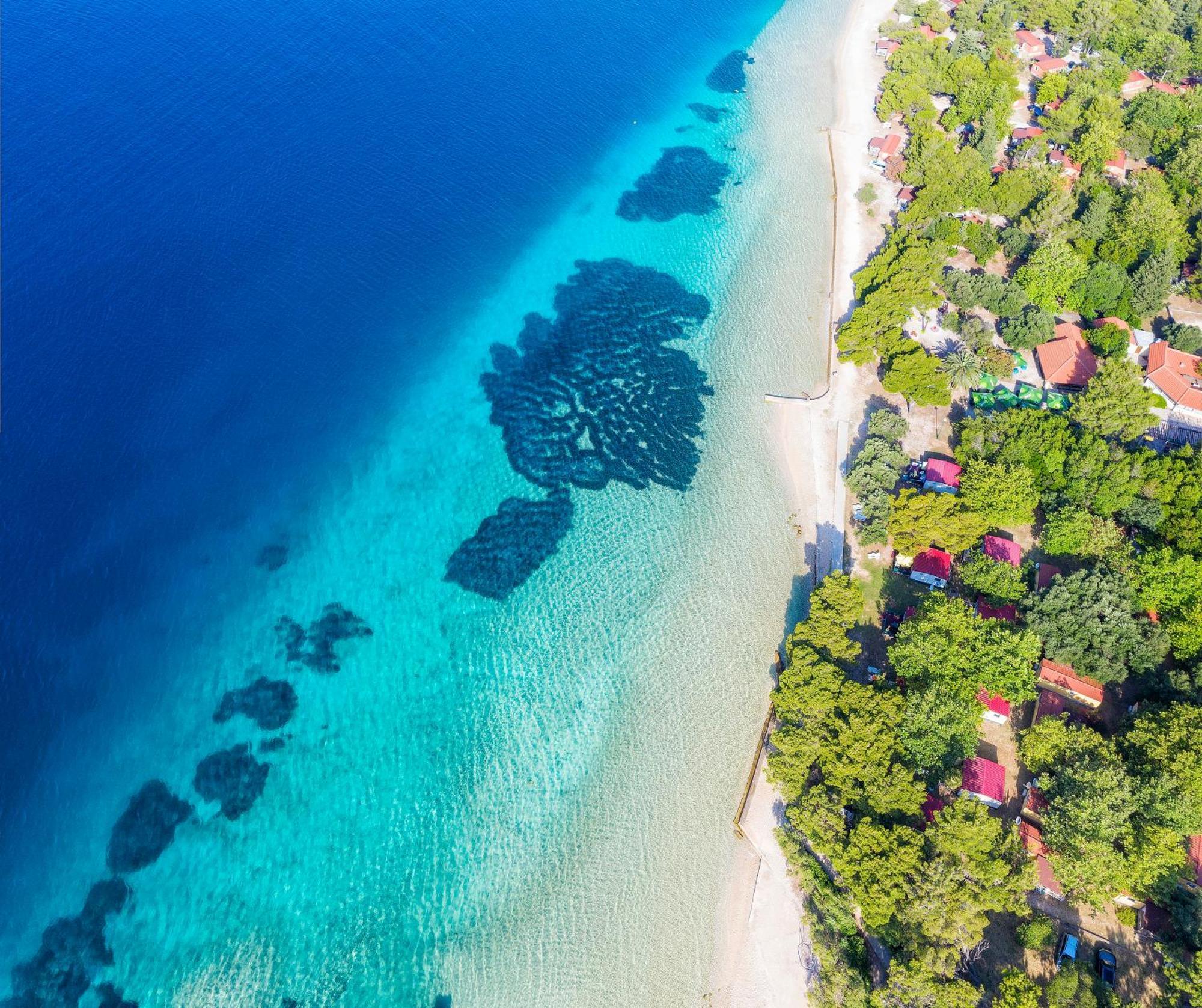 Mobile Homes Camp Perna - Adriatic Kampovi Оребич Экстерьер фото