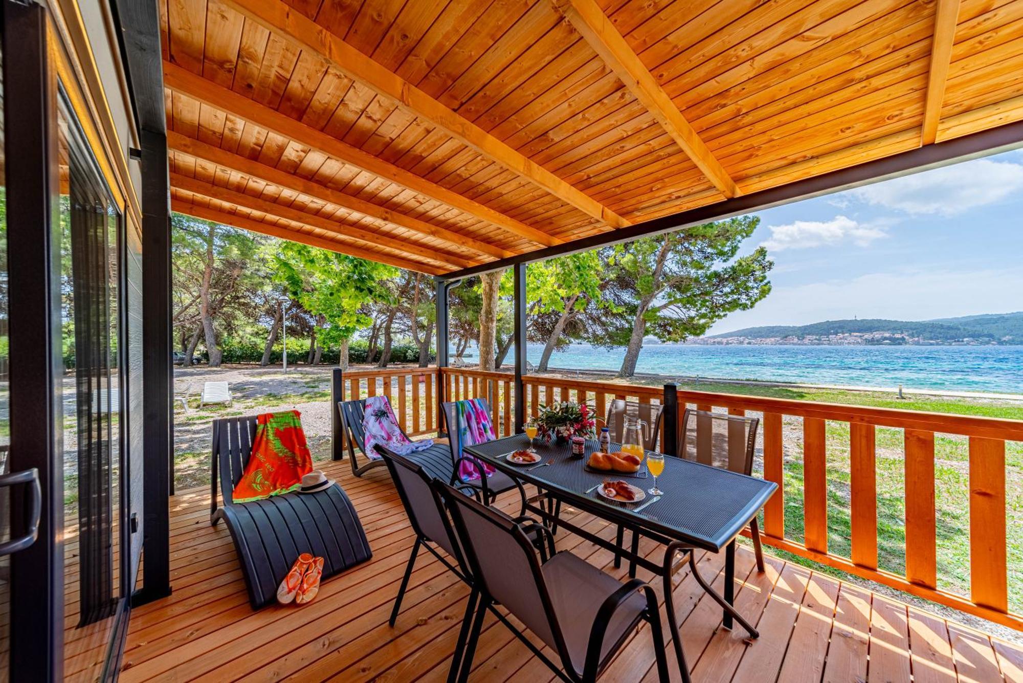 Mobile Homes Camp Perna - Adriatic Kampovi Оребич Экстерьер фото