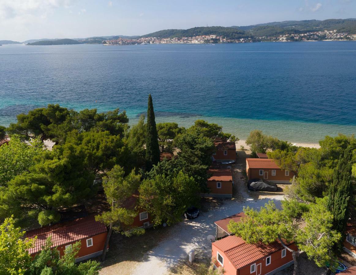Mobile Homes Camp Perna - Adriatic Kampovi Оребич Экстерьер фото